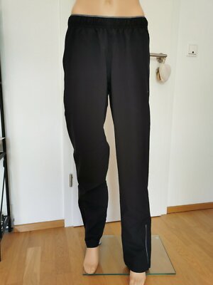  Reebok Damen Jogginghose/Trainingshose Schwarz AJ2986 WOR WOVEN PANT Gr. S Neu