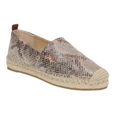 Sam Edelman Kesia Espadrille Flats Women's Snake Skin, Multi Size 6 NEW 40 off