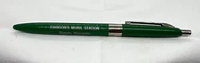 Bangor WI Wisconsin JOHNSONS MOBIL STATION Advertising Pen Auto Oil Gas Petro 