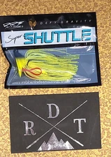 DRT Division Rebel Tackles Super "SHUTTLE" SWIM JIG 3/8oz 007 DEVILCHART FREE SH