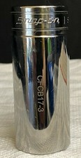 Snap-on S321 Chrome Deep 1 Inch Socket 12pt 12 Inch Drive  Used