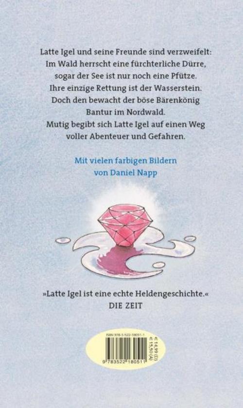 Thumbnail - Sebastian Lybeck Latte Igel Und Der Wasserstein 9783522180511