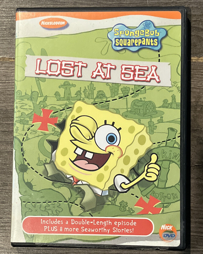 SpongeBob SquarePants - Lost At Sea - DVD - VG 97368791947| eBay