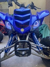 for Yamaha Raptor 660R headlight RGB LED halo ring angel eye flash DRL lamp SMD