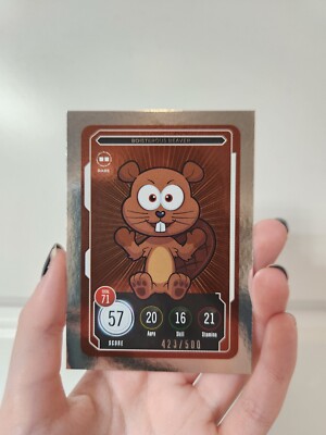 Boisterous Beaver | Veefriends Series 2 |Compete & Collect RARE | 423/500