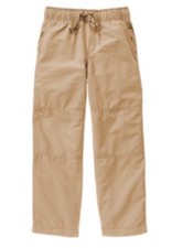 Gymboree Boys Nwt Gymster Pants Tan Beige Jersey Lined 2016 2t