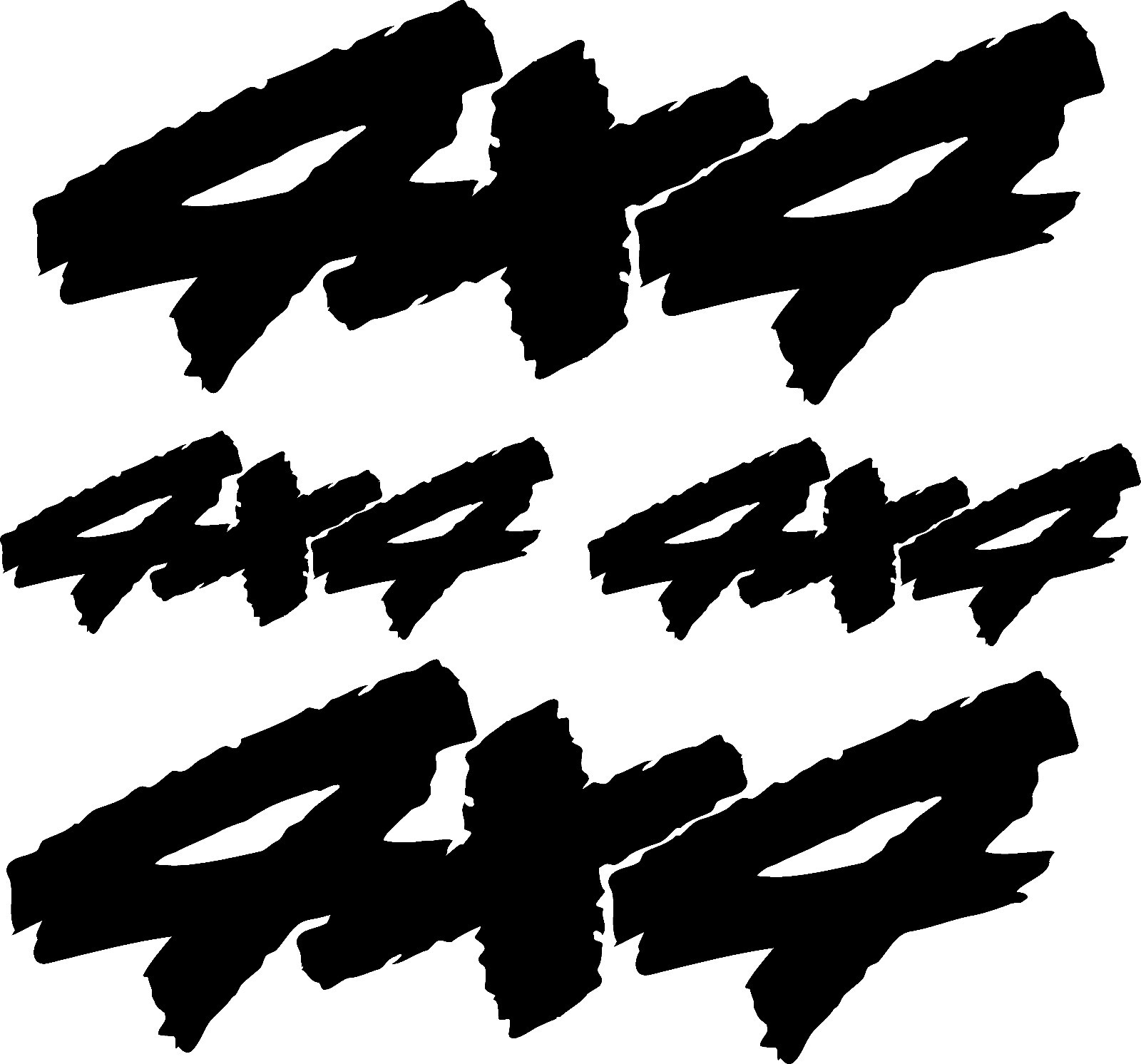 4X4 Stickers x4 Decals PACK Car Ute Truck OFF ROAD set eBay