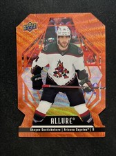 22-23 UD Allure Hockey Orange Slice 23 Shayne Gostisbehere
