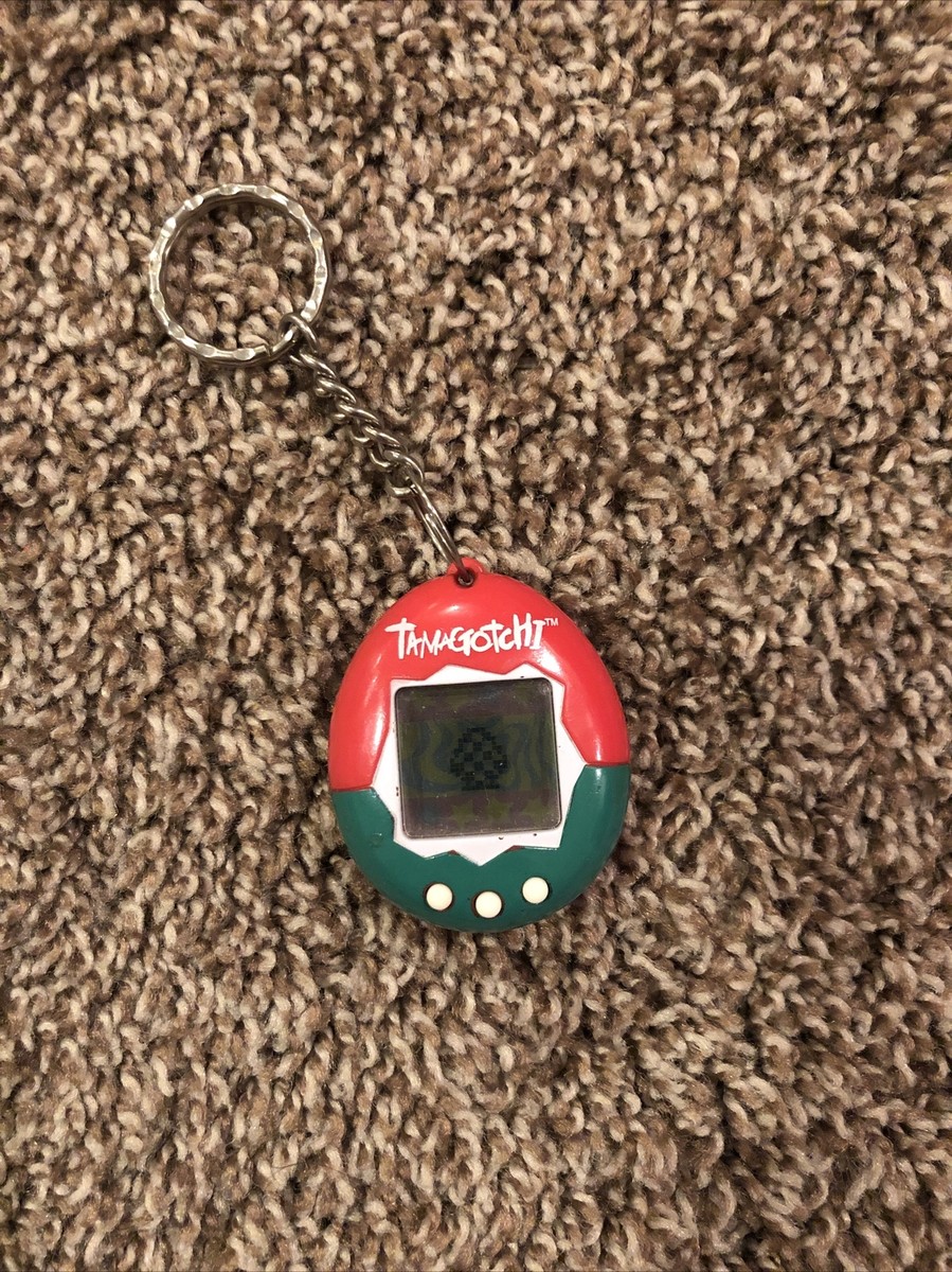 Bandai Original TamaGotchi Red Green 1996-1997 Tested & Working | eBay