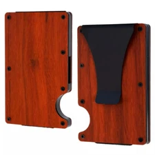 Minimalist Slim Wallet for Men, Credit Card Holder & Money Clip Wallet for Men