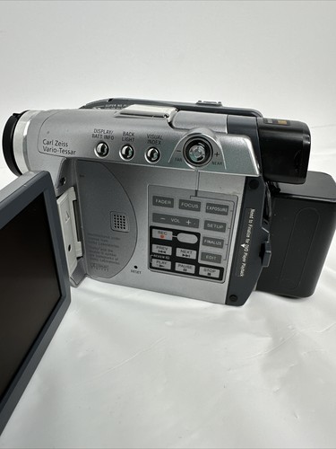 Sony DCR-DVD301 Handycam Camera Camcorder 120x Digital Zoom DVD-RW Untested - Picture 6 of 12