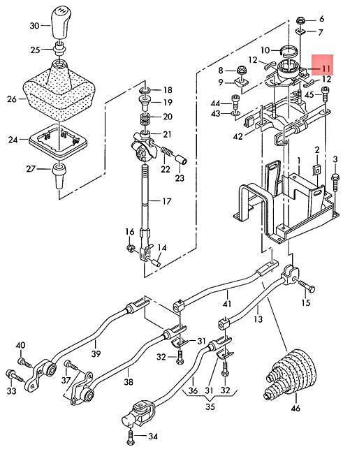 Original AUDI VW A4 Avant S4 quattro A6 S6 qu. Carcasa Passat A8 S8 8D0711334 Foto 2 de 2