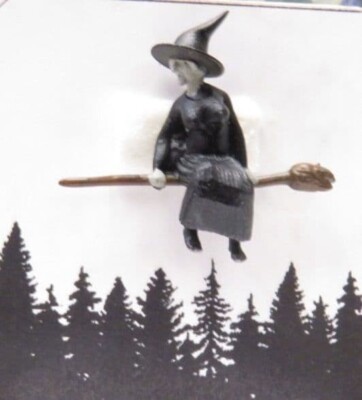 OSBF0031 Spur O Figur Fliegende Hexe (bemalt)