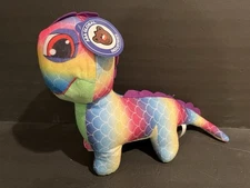 Dragon Lizard Plush Toy New w/ Tag A&A Global Industries Inc. Rainbow