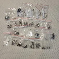 M6 &M5 Rack Mounting Hardware Cage Nuts & Screws, Washers Server Bag Packs Lot