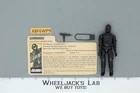 Snake Eyes V1 Straight Arms 100% Complete G.I. Joe 1982 Hasbro Vintage Figure