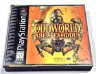 p PS1 Oddworld Abe's Exoddus -- Game w/Manual