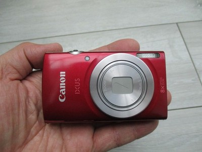 Canon IXUS 185 Digital Camera Red 20.0MP 8x Optical Zoom HD Flash Not Working