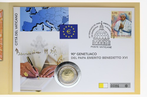 2 Euro + 50 Cent Numisbrief Vatikan - Numisbriefe zur Auswahl Münze + Briefmarke - Bild 15 von 75