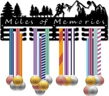 Medal Hangers Display Holder Rack Sports Metal Hanging Athlete Awards Iron Wa...