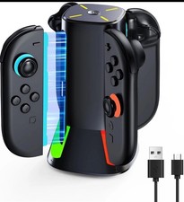 Charging Station for Nintendo Switch 2-4 Port Docking Station with RGB Lights