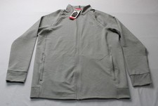 Bench Men's Full Zip High Neck Pocket Athletic Jacket EJ3 Gray Medium NWT