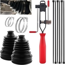 2pcs Thick Silicone Car Cv Boot Repair Kit With Cv Boot Clamp Tool For 2.423.0 2pcs Thick Silicone Car Cv Boot Repair Kit With Cv Boot Clamp Tool For 2.423.0