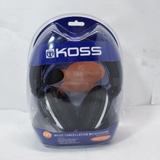Koss SB45 Multimedia Stereo Headset Wired Over-Ear Boom Mic New Sealed