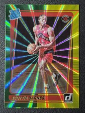 2022 Donruss Scottie Barnes Green Yellow Laser Raptors!!