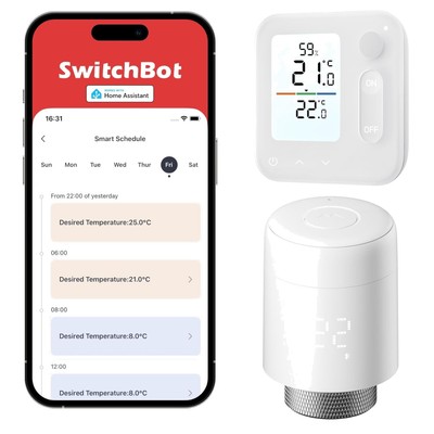 Smart Thermostat Heizkörperregler App & Sprachsteuerung für Heizungsoptimierung