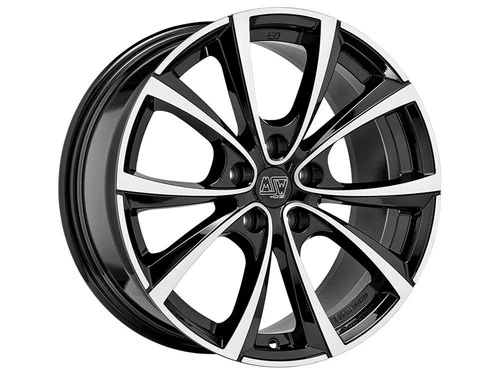 Alloy Wheel MSW 27T 9.5x20 ET45 Drilling 5x114.3 Gloss Black Full Polished