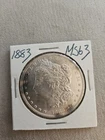 Bu / Unc 1883 morgan silver dollar 100%REAL