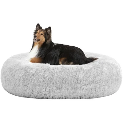 Orthopädisches Hundebett rund Hundekissen Katzenbett Donut Waschbar 80 cm - Bild 1 von 2