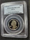 🌟1993-S George Washington Silver Proof Quarter Coin PCGS PR69 DCAM