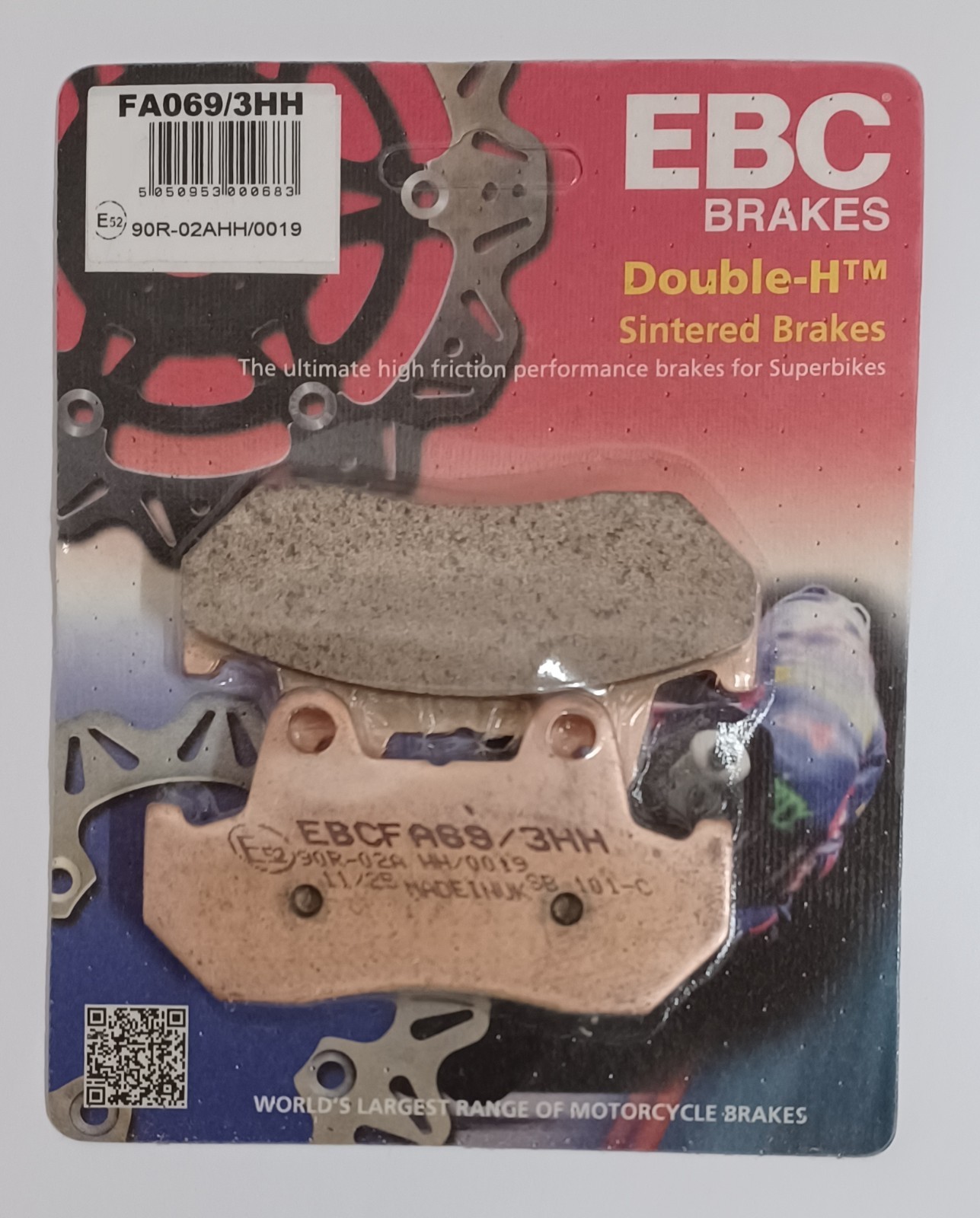 EBC Sintered REAR Disc Brake Pads Fits HONDA GL1200 GOLDWING (1984 to 1988)