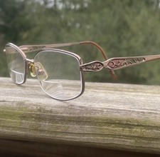 Marchon Tres Jolie glasses frames Toffee 55[]17 135