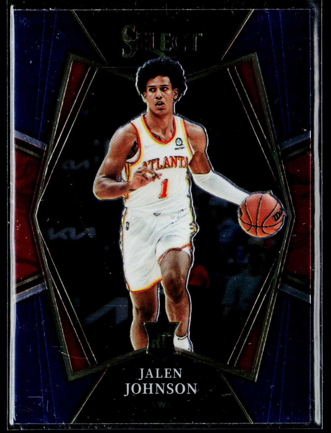 2021-22 Panini Select #200 Jalen Johnson Blue (Retail Base)