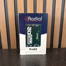 Radial Engineering ProD2 Stereo Direct Box Pedal PRO D2 - Pro-D2