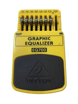 Behringer Effect Pedal EQ700 Graphic Equalizer Used