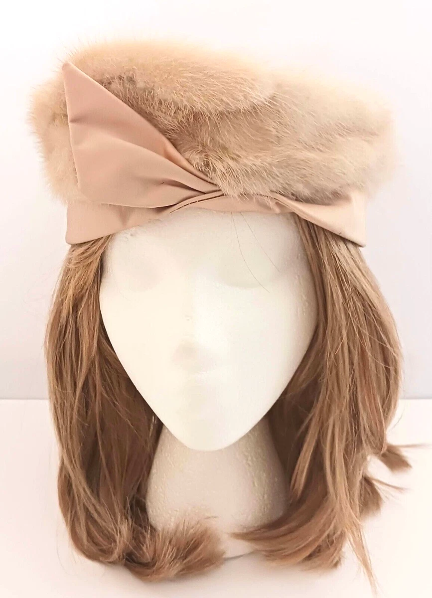 Beige Mink Vintage Hats for Women for sale | eBay display picture 1