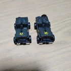 1983 Bandai Tonka GoBots Geeper Creeper Jeep Army MR-28 Transformer Robot Figure
