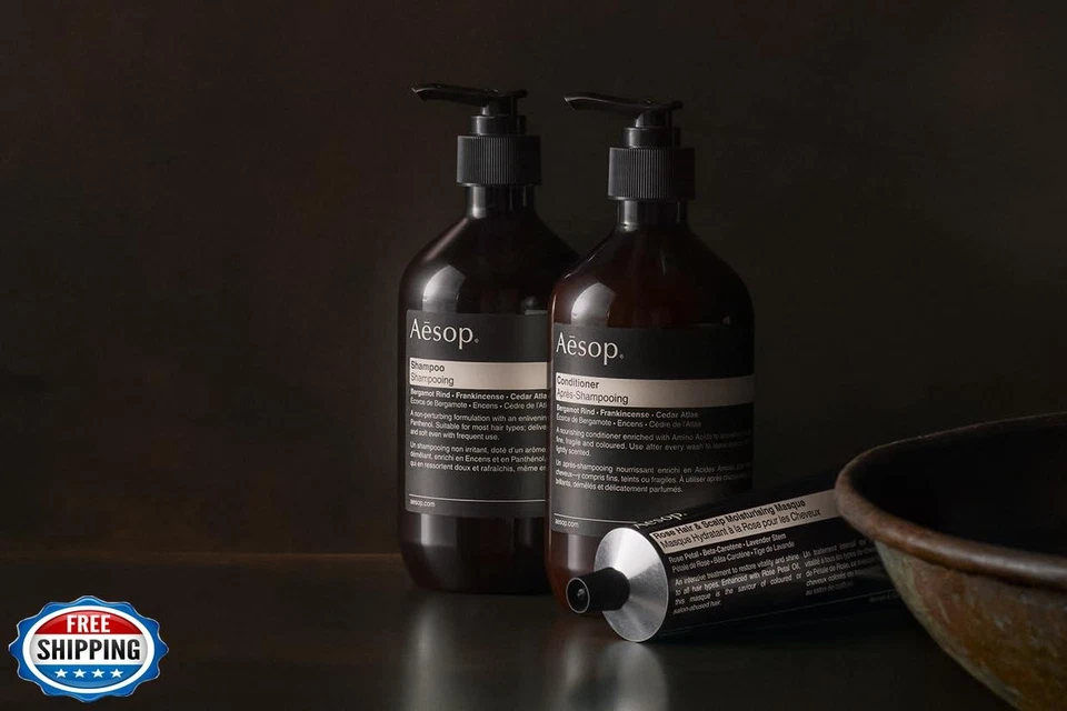 Champú Esopo | Suavizar el cabello, restaurar el brillo | Corteza de bergamota, Frank Foto 4 de 4