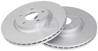 2X Bremsscheibe A.B.S. 17587 FüR CEU DXA V50 Focus Volvo MAX Kuga CB7 C30 V40 3