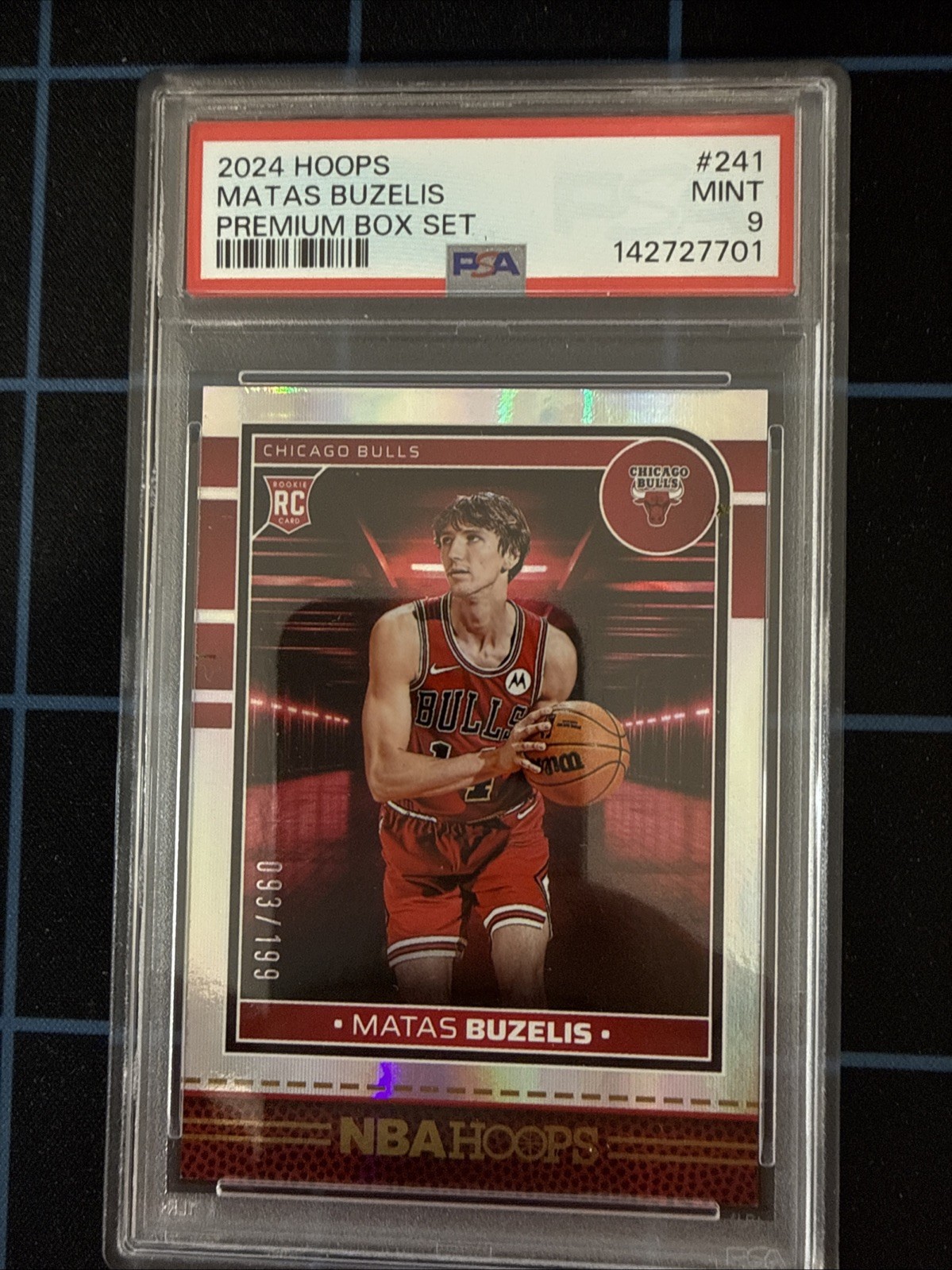 2024-25  HOOPS MATAS BUZELIS RC🔥PREMIUM BOX SET /199 (POP 5) #241