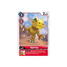 Digimon TCG BT4-008 Agumon Common Great Legend Card Game