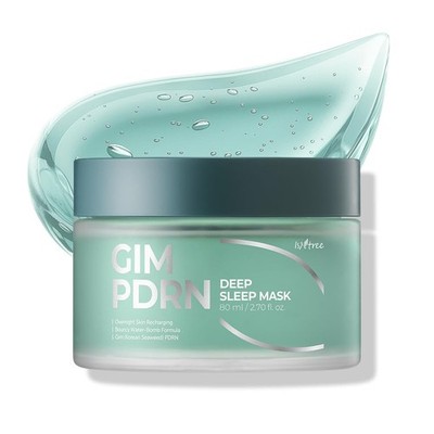 Gim PDRN Deep Sleep Mask 80ml, 2.7 fl oz | Korean SEAWEED Skincare Sleeping M...