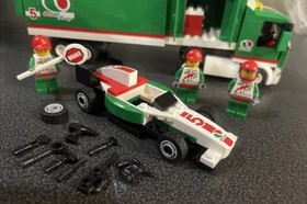 LEGO CITY: Grand Prix Truck (60025) No Box No Instructions Missing 2 Tools