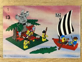 LEGO Pirates: King Kahuka's Throne (6262) - 100% Complete