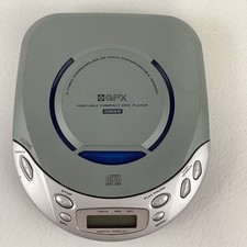 Vintage GPX C3870 Ultra Slim Portable Compact Disc Player Audio Personal TESTED