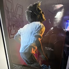 Footloose Original Poster 27x40 Signed Kevin Bacon Beckett Authenticated